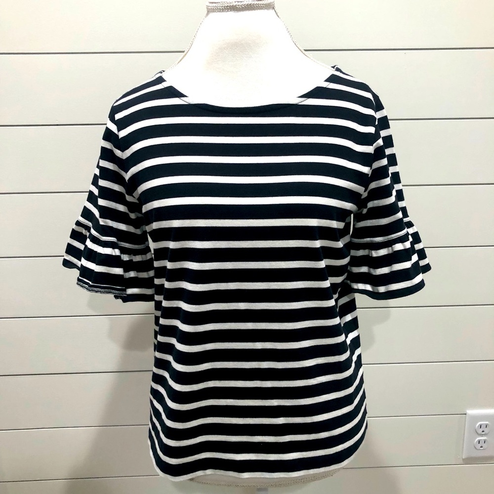 J Crew knit stripped top